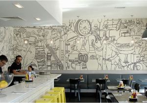 Murals for Restaurant Walls Halftone Quote Artist Writer Wall School Design Google