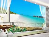 Murals for Windows Custom 3d Wallpaper Murals Maldives 3d Stereoscopic Window