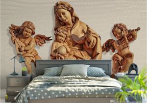 Murals Your Way Coupon 3d Stereoscopic Simple Modern Style Wallpaper Roll Hd Angel 3d Mural