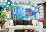 Murals Your Way Coupon Code 3d Wallpaper Custom Mural Shark 3d Outside the Underwater