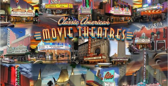 Murals Your Way Coupon Movie theatre Collage Mural