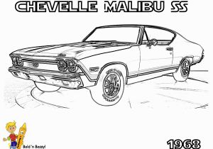 Muscle Car Coloring Pages to Print Brawny Muscle Car Coloring Pages American Muscle Cars