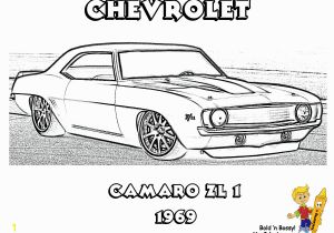 Muscle Car Coloring Pages to Print Macho Muscle Car Printables Free