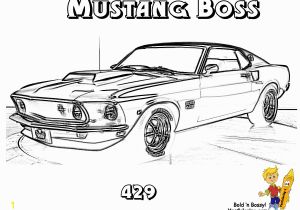 Muscle Car Coloring Pages to Print Macho Muscle Car Printables Free