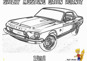 Muscle Car Coloring Pages to Print Mustang Car Coloring Pages Free Coloring Home