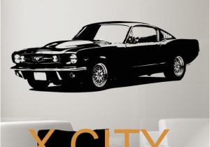 Muscle Car Wall Murals New F Road Vehicle Racing Car Wall Sticker Baby Nursery ford Bmw