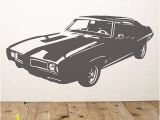 Muscle Car Wall Murals Vehicle Wall Stickers