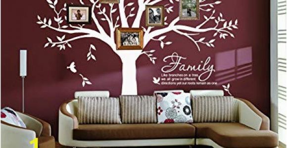 My Family Tree Wall Mural Amazon Lskoo Family Tree Wall Decal Family Like Branches