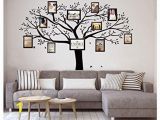 My Family Tree Wall Mural Luckkyy Giant Family Tree Wall Decor Wall Sticker Vinyl Art