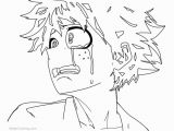 My Hero Academia Coloring Pages Printable Boku No Hero Academia Coloring Pages Crying by Senpaidaiki