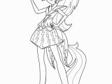 My Little Pony Coloring Pages Rainbow Dash Equestria Girls Kleurplaten Rainbow Dash Kleurplaat