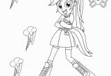 My Little Pony Coloring Pages Rainbow Dash Equestria Girls Rainbow Dash From My Little Pony Equestria Girls Coloring