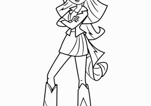 My Little Pony Coloring Pages Sunset Shimmer High Quality Sunset Shimmer Coloring Page