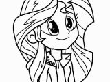 My Little Pony Coloring Pages Sunset Shimmer Sunset Shimmer Coloring 6