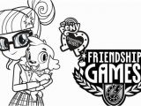 My Little Pony Equestria Girl Coloring Pages Games My Little Pony Equestria Girls Friendship Games Coloring