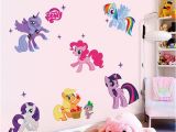 My Little Pony Wall Mural Factory Price Horse Poster 3d Cartoon Wall Stickers for Kids Rooms