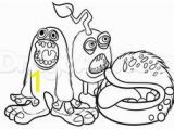 My Singing Monsters Coloring Pages Black and White Potbelly Hans Pinterest