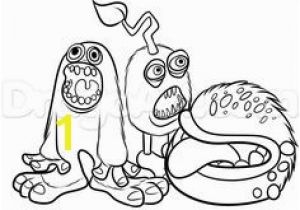 My Singing Monsters Coloring Pages Black and White Potbelly Hans Pinterest