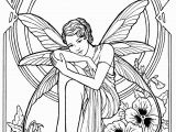 Mythical Creature Fairy Coloring Pages for Adults Fairy 20 with Images