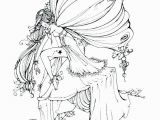 Mythical Creature Fairy Coloring Pages for Adults Fairy Coloring Pages for Adults