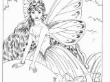 Mythical Creature Fairy Coloring Pages for Adults Fairy Myth Mythical Mystical Legend Elf Fairy Fae Wings