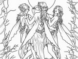 Mythical Creature Fairy Coloring Pages for Adults Get This Hard Elf Coloring Pages for Adults