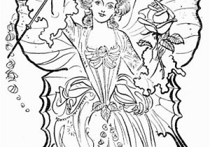 Mythical Creature Fairy Coloring Pages for Adults Mystical Creature Coloring Pages