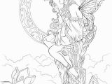 Mythical Creature Fairy Coloring Pages for Adults Mythical Coloring Pages at Getdrawings