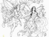 Mythical Creature Fairy Coloring Pages for Adults Printable Fairy Coloring Pages for Adults at Getdrawings