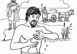 Naaman and the Servant Girl Coloring Pages Bible Story Naaman