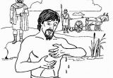 Naaman In the Bible Coloring Pages Bible Story Naaman