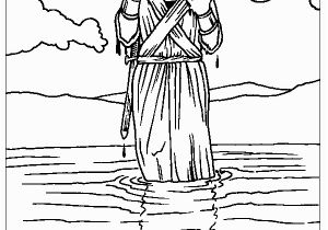 Naaman In the Bible Coloring Pages God Heals Naaman Coloring Page