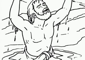 Naaman In the Bible Coloring Pages Naaman Coloring Page