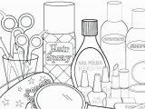 Nail Polish Coloring Pages 1615 Makeup Free Clipart 12