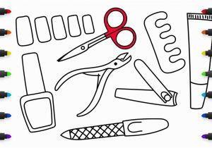 Nail Salon Coloring Pages Best Nail Salon Coloring Pages Spa themed Download and Print for