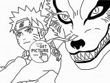Naruto Coloring Pages Nine Tailed Fox Kids Drawing to Print at Getdrawings