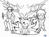 Naruto Coloring Pages Nine Tailed Fox Naruto Nine Tails Coloring Pages