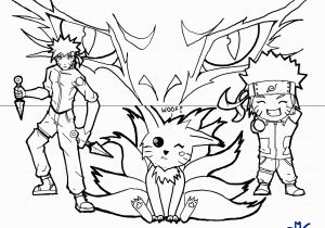 Naruto Coloring Pages Nine Tailed Fox Naruto Nine Tails Coloring Pages