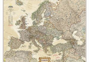 National Geographic Executive World Map Wall Mural Craenen National Geographic Flat Maps