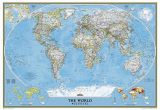 National Geographic Wall Murals Buy World Classic Mural by National Geographic Maps