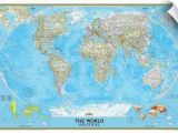 National Geographic World Map Wall Mural Ngs Political Map Of the World