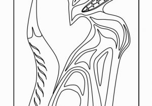 Native American Coloring Pages for Preschoolers Coloring Pages Pacific northwest Native American Art