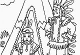 Native American Coloring Pages for Preschoolers Native American Boy Coloring Pages Free Printable Native