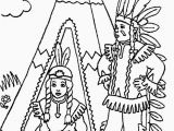 Native American Coloring Pages for Preschoolers Native American Boy Coloring Pages Free Printable Native