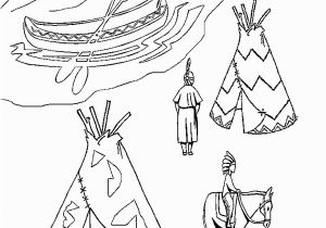 Native American Coloring Pages for Preschoolers Native American Coloring Pages for Preschoolers Coloring