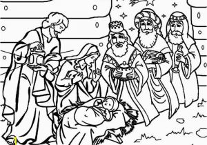 Nativity Coloring Page Lds Printable Nativity Scene Coloring Pages for Kids