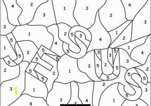 Nativity Coloring Pages for Sunday School Color by Numbers Jesus Coloring Page for Kids Printable