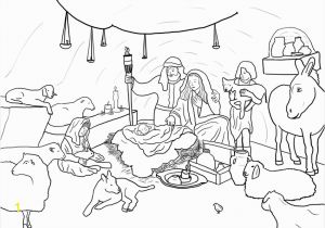 Nativity Coloring Pages for Sunday School Free Printable Nativity Coloring Pages for Kids