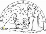 Nativity Scene Coloring Pages Nativity Scene Christmas Coloring Pages