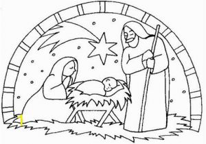 Nativity Scene Coloring Pages Nativity Scene Christmas Coloring Pages